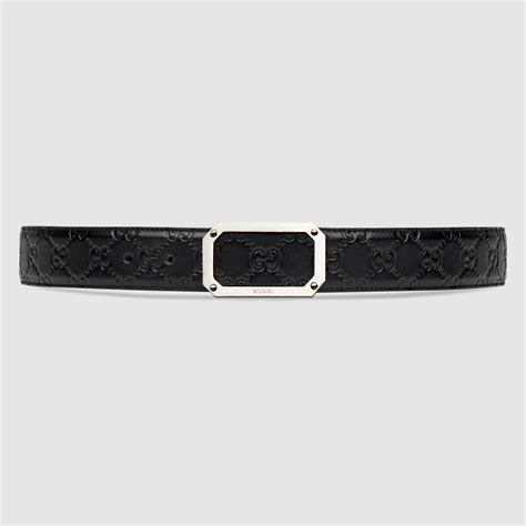 cinta gucci uomo vera|Men's Luxury Belts: Designer Leather Belts .